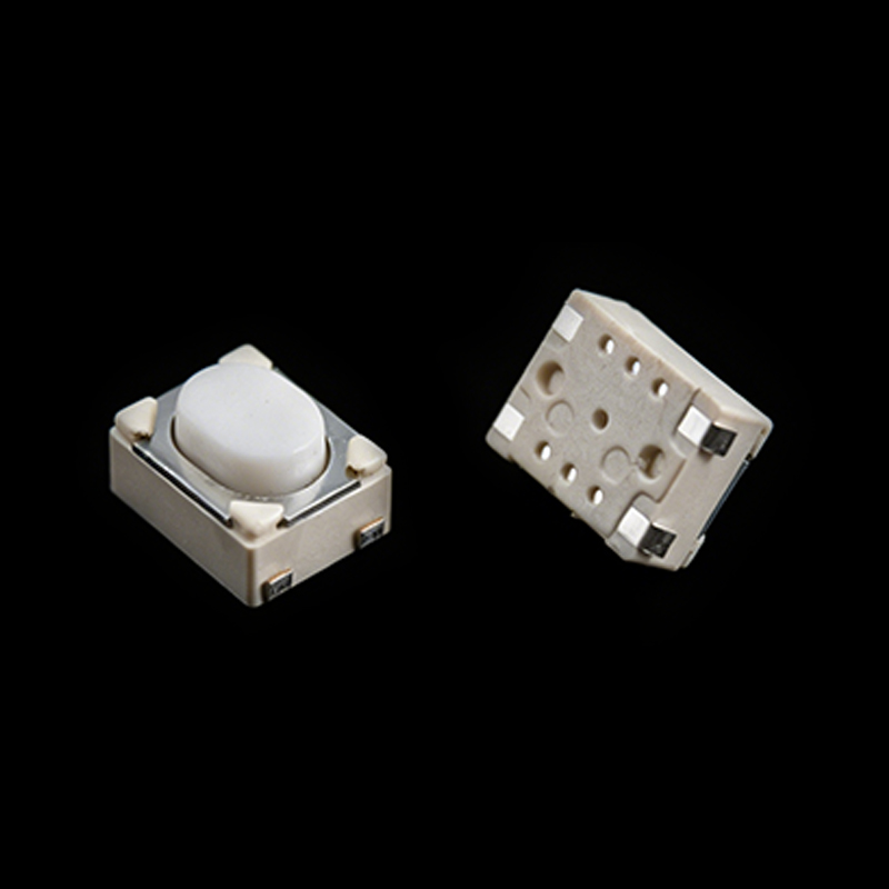 TS-B006071 Interruptor táctil tipo silicona con pasador en U de 3.2*4.2*2.5