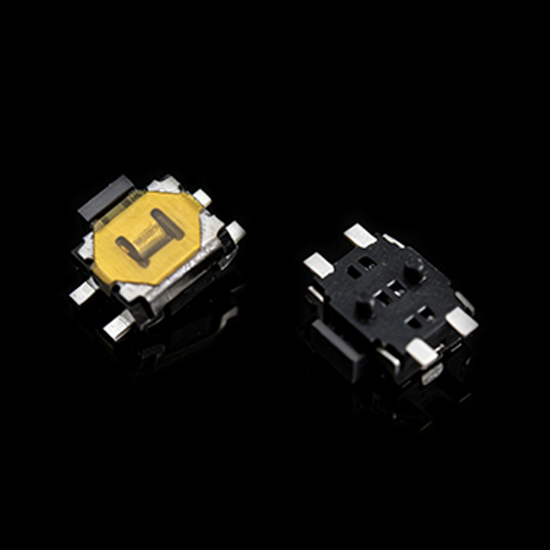 TS-B010068 Interruptor táctil lateral de tortuga pequeña de 3*4 y 4 pines