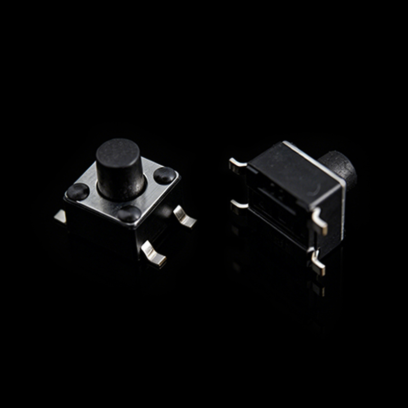 TS-D001329 Interruptor táctil con tapa de silicona SMD de 4.5*4.5 y 4 pines