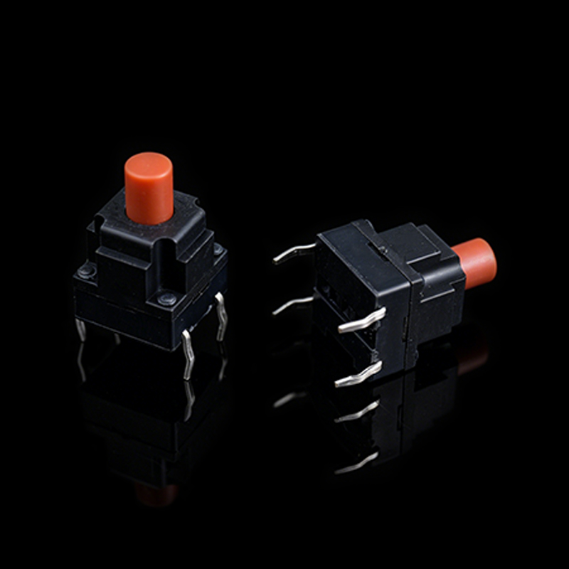 TS-F006002 Interruptor táctil impermeable con actuador rojo 10x10