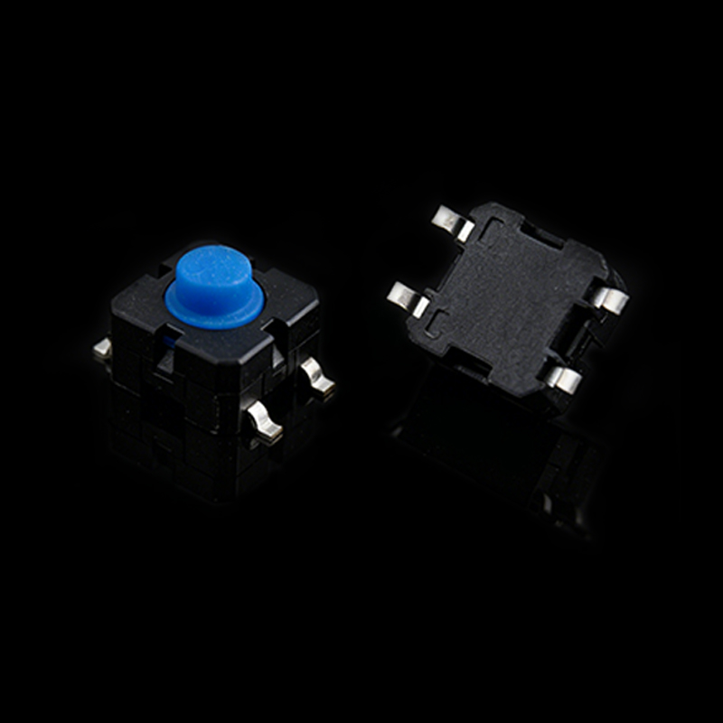 TS-F011020 Interruptor táctil de silicona de cabeza azul de 6.5 x 6.5