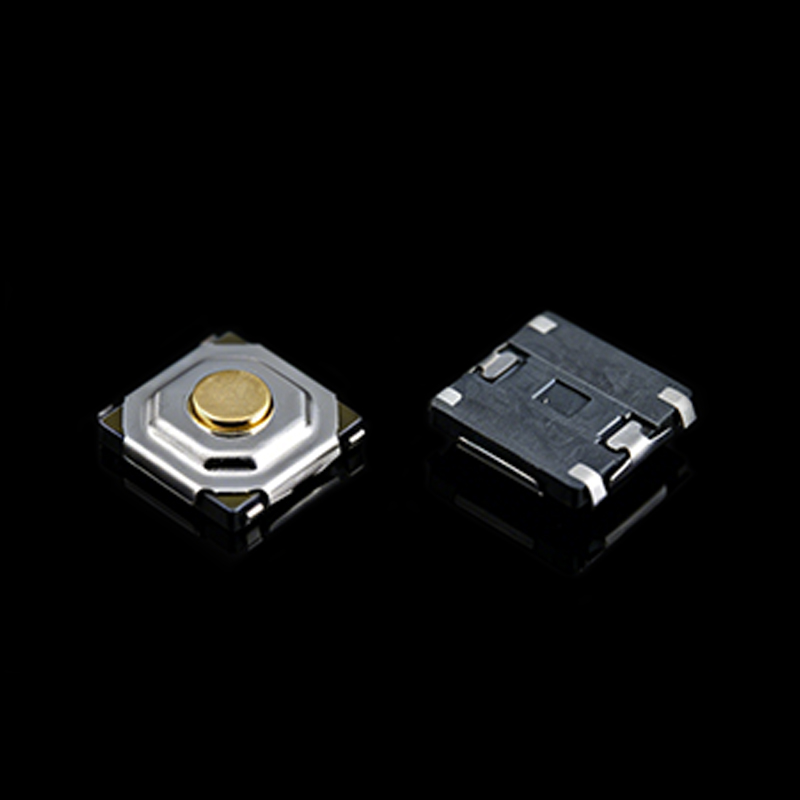 TS-C005484 Interruptor táctil de tapa cuadrada 4*4 con carcasa de cobre