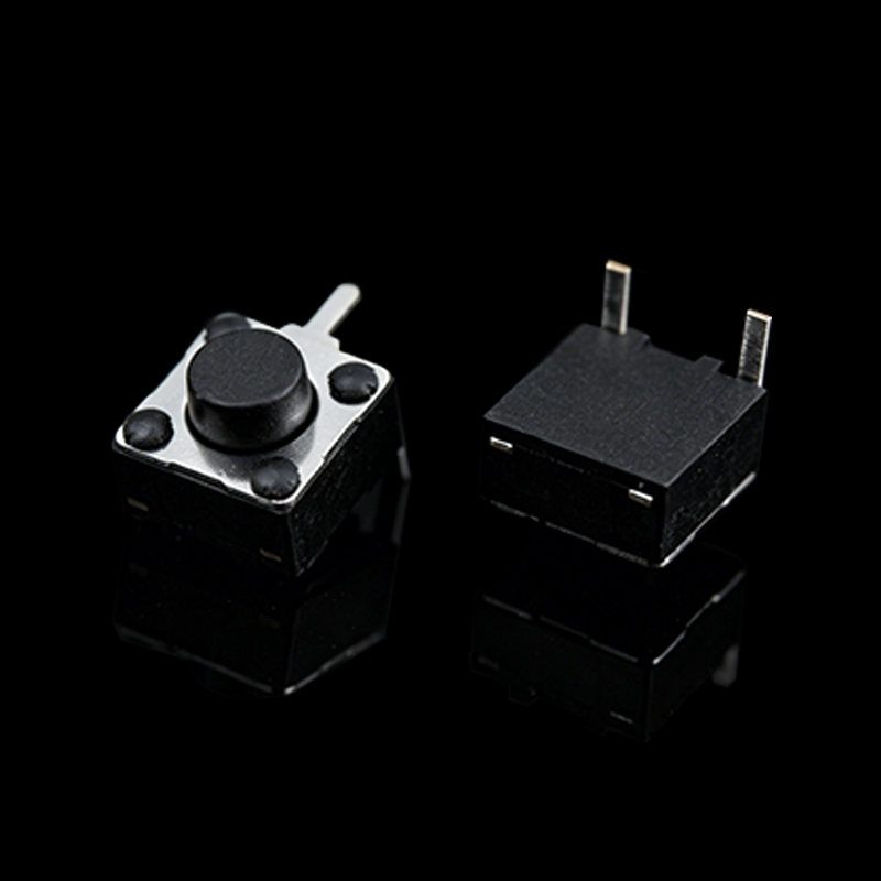 TS-D016003 – Interruptor táctil de 6×6 mm con accionamiento por la parte superior y montaje SMD en la parte inferior