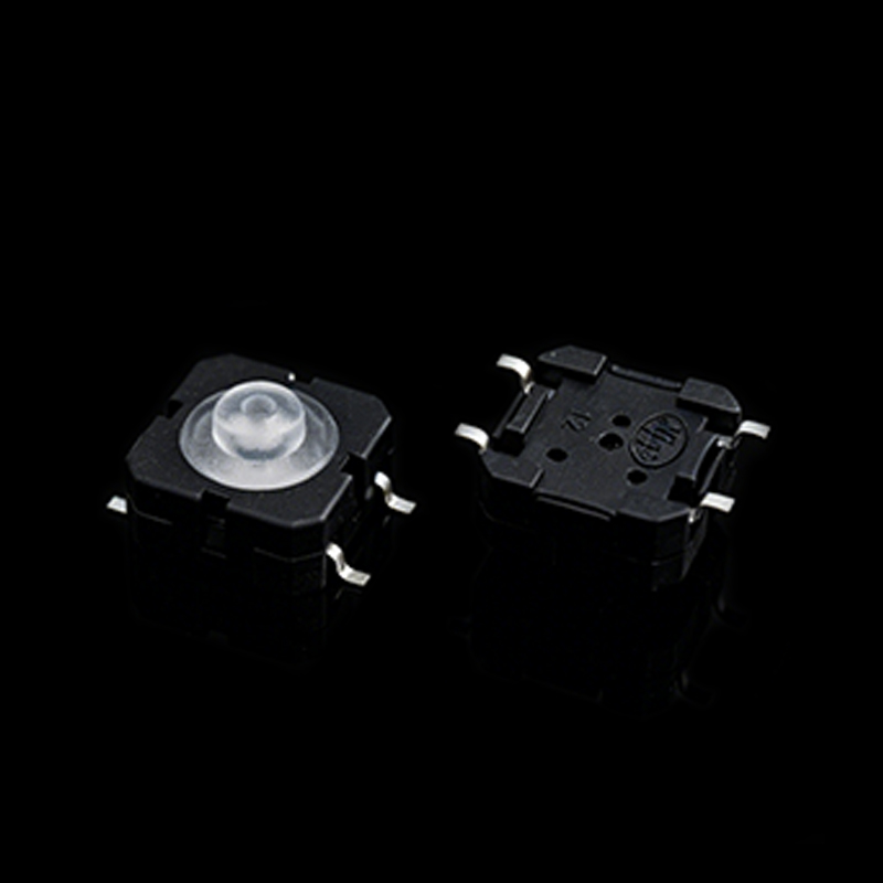 TS-F011007A Interruptor táctil de silicona AG/cabezal transparente de 8.5 x 8.5