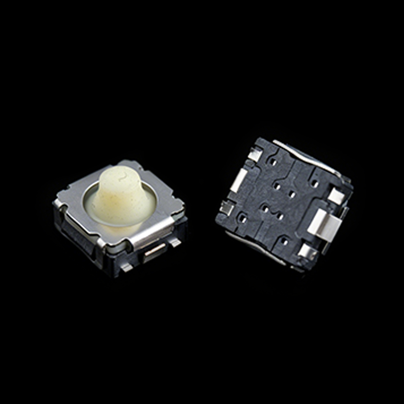 TS-F011030A 6x6x4.1 Interruptor táctil de silicona de cabeza amarilla