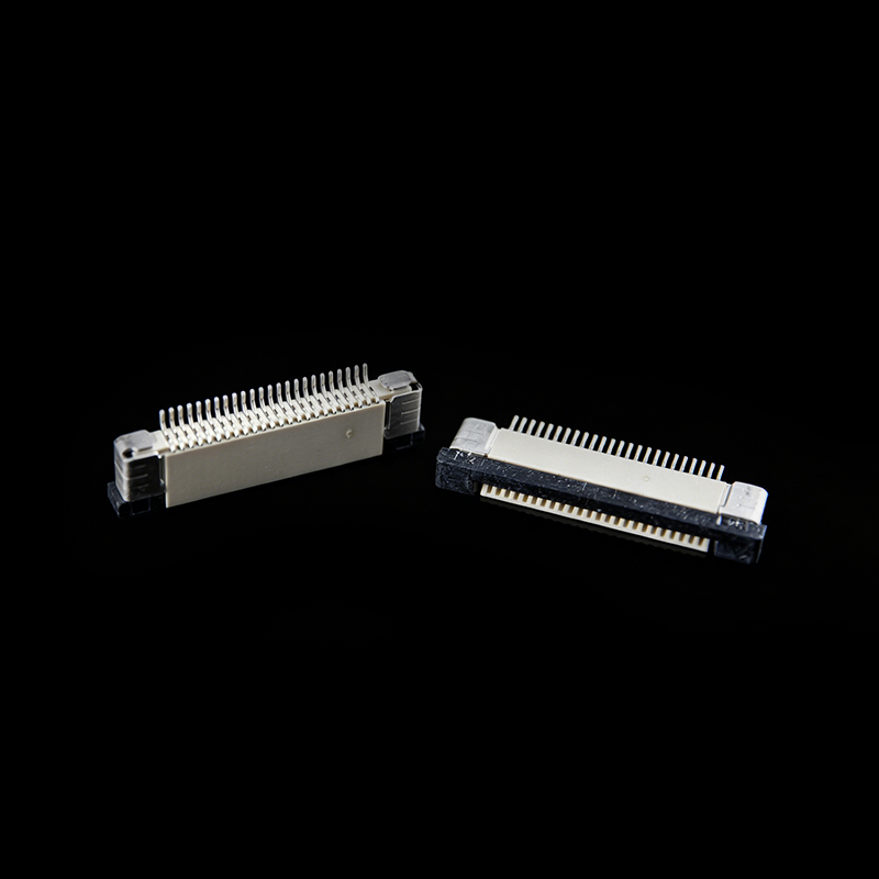 TS-S012067 FPC Conector de cable de contacto superior con bloqueo de tracción horizontal de paso de 0.5 mm (Gen 3)