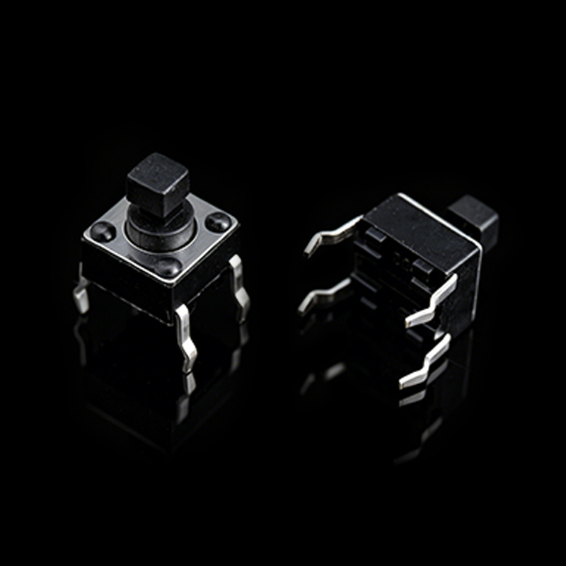 TS-D004154 Interruptor táctil de orificio pasante de tapa cuadrada de 6*6