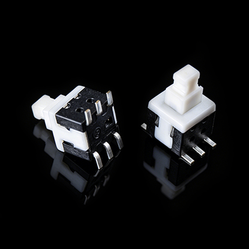 TS-K010012 Interruptor táctil SMD autoblocante de cabeza alta de doble fila de 5.8 mm