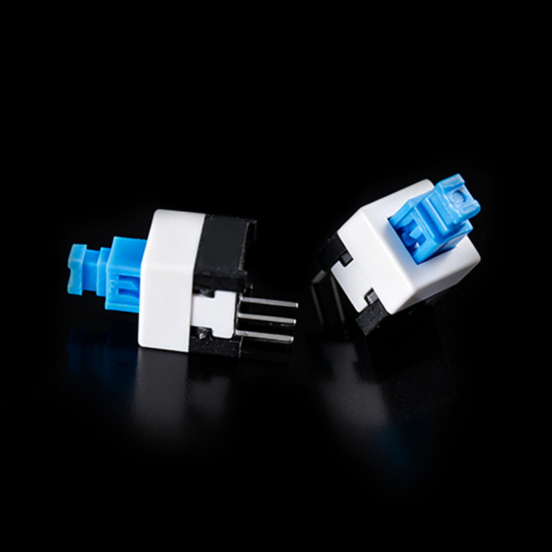 TS-K010204 Interruptor táctil autoblocante de cabeza alta de una sola fila 7x7