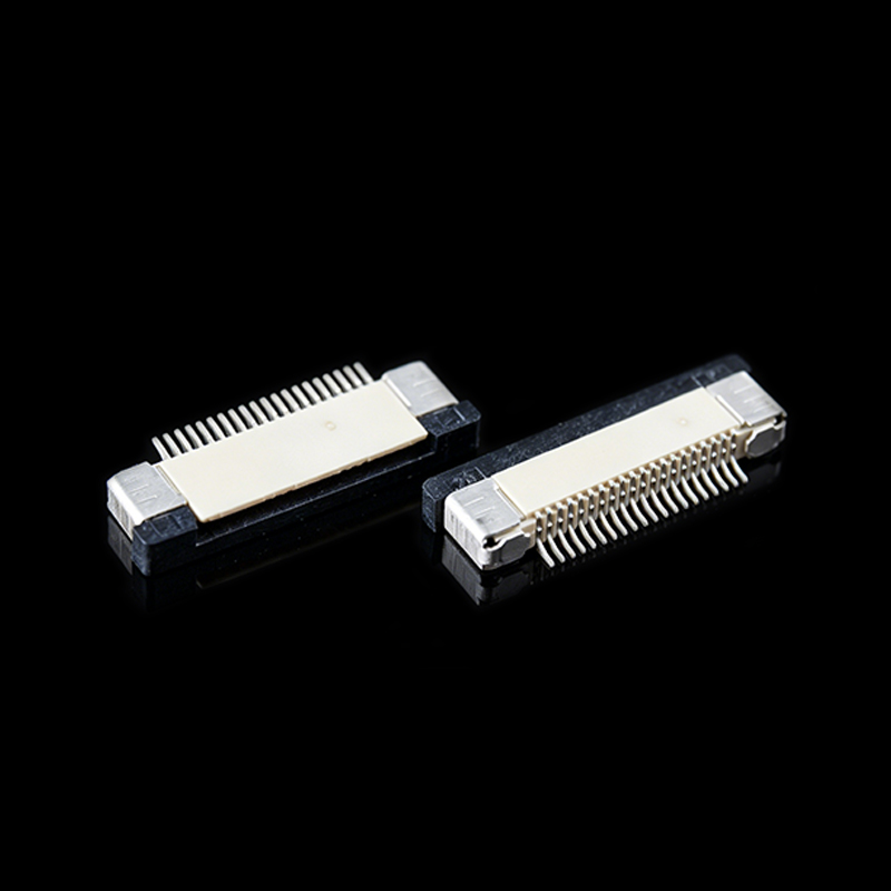 TS-L003120 FPC Conector de cable de contacto inferior con bloqueo horizontal de paso de 0.5 mm (Gen 3)