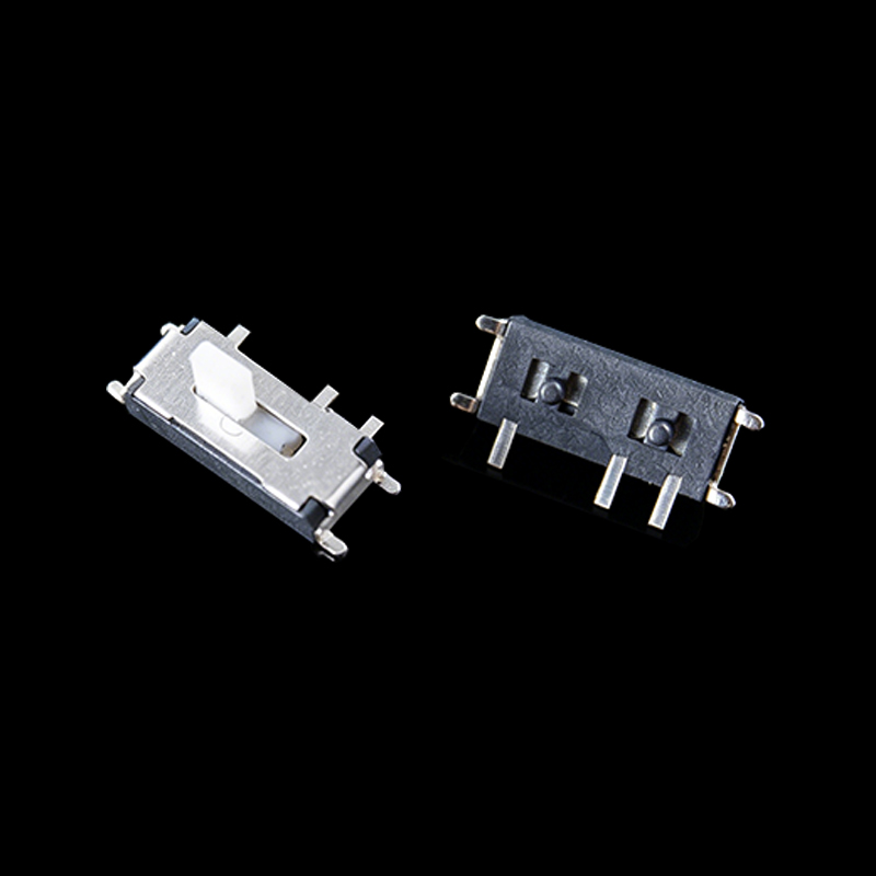 TS-L005018 Interruptor deslizante vertical de 7 pines con actuador blanco