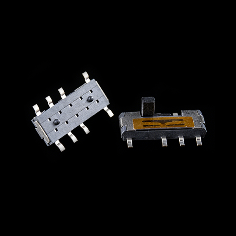 TS-L005040A Interruptor deslizante SMD vertical pequeño de 8 pines