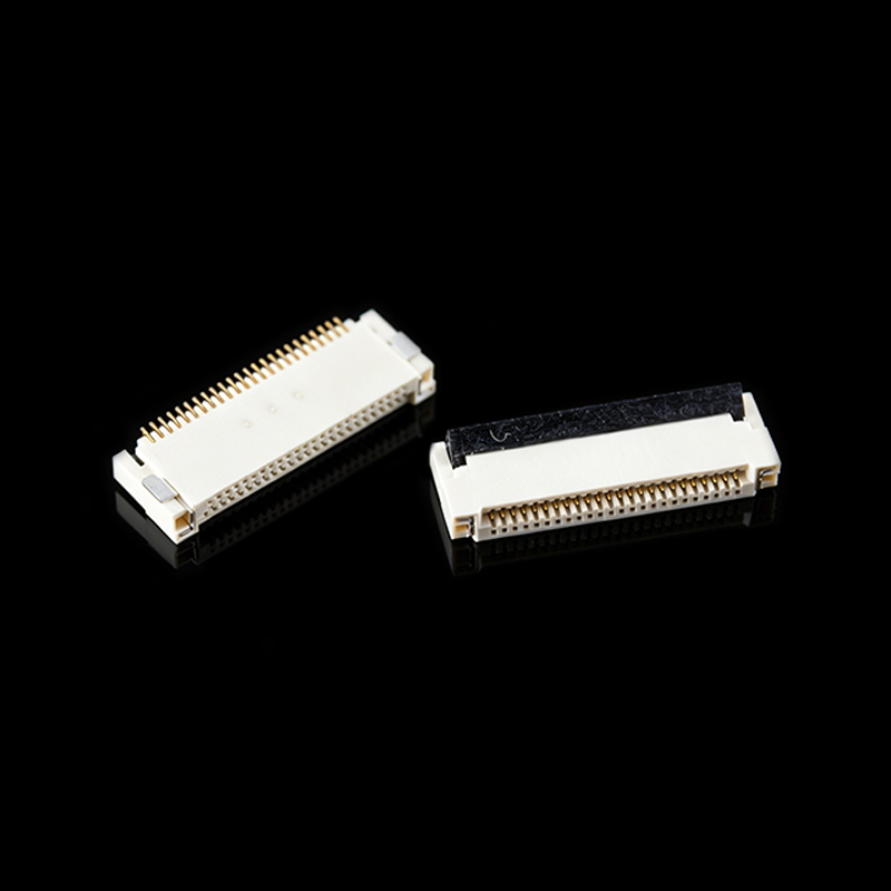 Conector de cable con bloqueo posterior horizontal de paso de 0.5 mm TS-Q024055 FPC