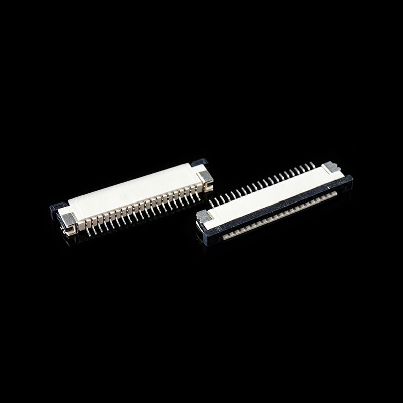 TS-Q024087 FPC Conector de cable de contacto superior tipo K horizontal de paso de 1.0 mm