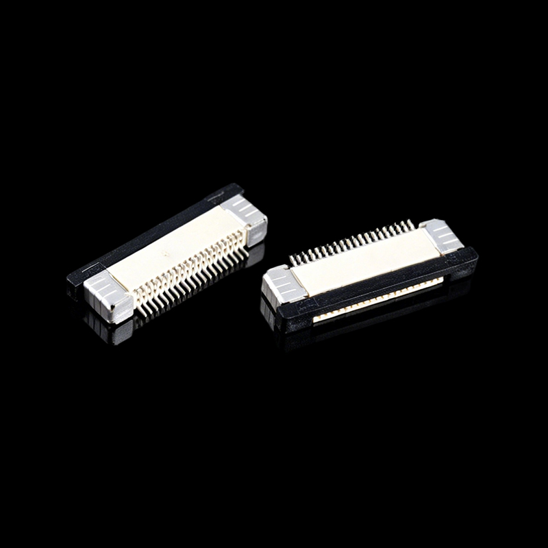 TS-S012019A Paso de 0.5 mm, tipo bloqueo deslizante, contacto superior, conector FPC/FFC de 20 pines
