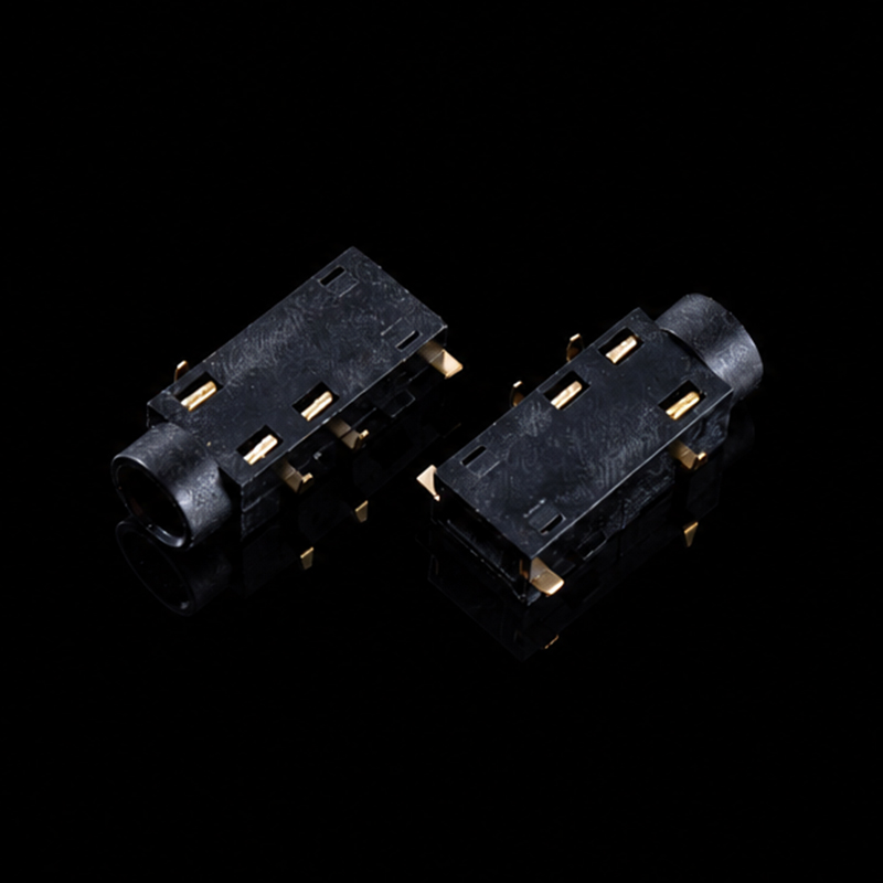 Conector de audio TS-K013087, PJ-381, chapado en oro